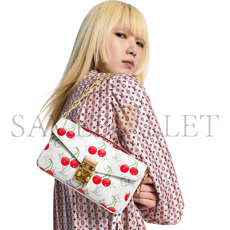 LOUIS VUITTON MURAKAMI LV X TM POCHETTE MÉTIS EAST WEST M14231 (21.5*13.5*6cm) 